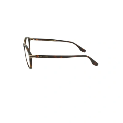 Shop Marc Jacobs Men's Brown Metal Glasses