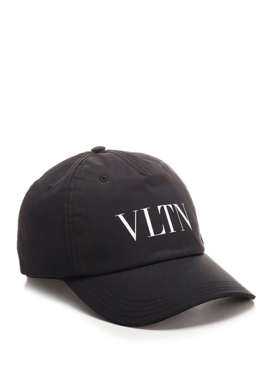 Shop Valentino Garavani Men's Black Other Materials Hat