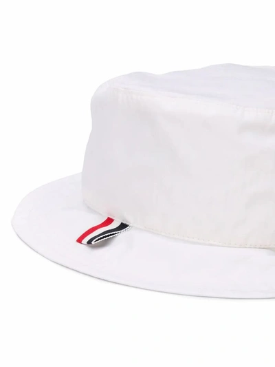 Shop Thom Browne Men's White Other Materials Hat