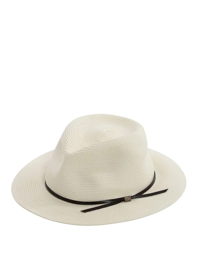 Shop Mc2 Saint Barth Men's White Other Materials Hat