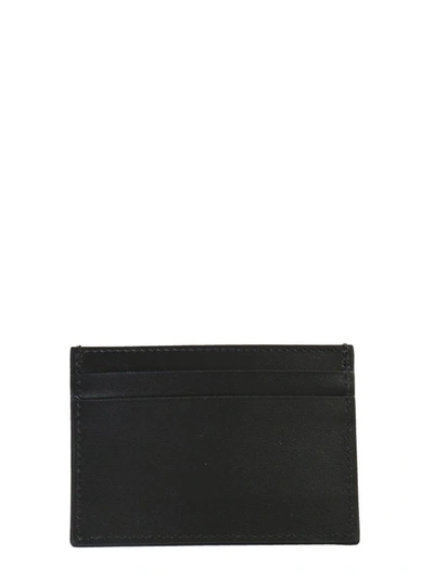 Shop Moschino Men's Black Leather Card Holder
