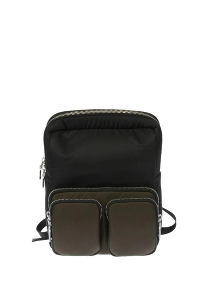 Shop Prada Men's Black Polyamide Backpack