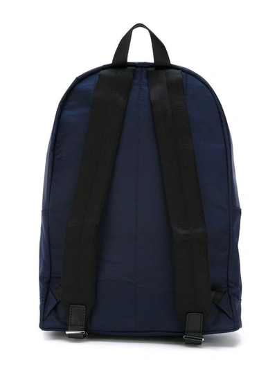 Shop Michael Kors Men's Blue Polyamide Backpack