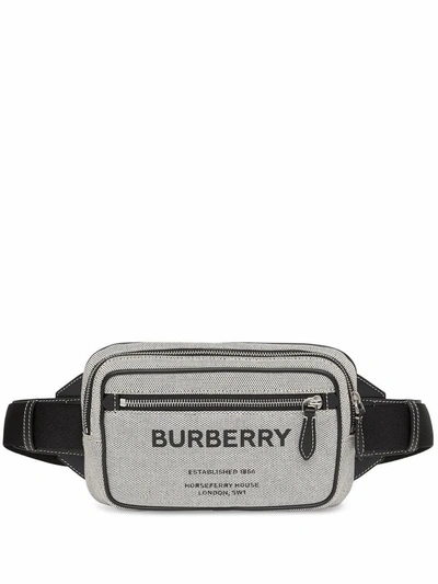 Shop Burberry Men's Black Other Materials Belt Bag