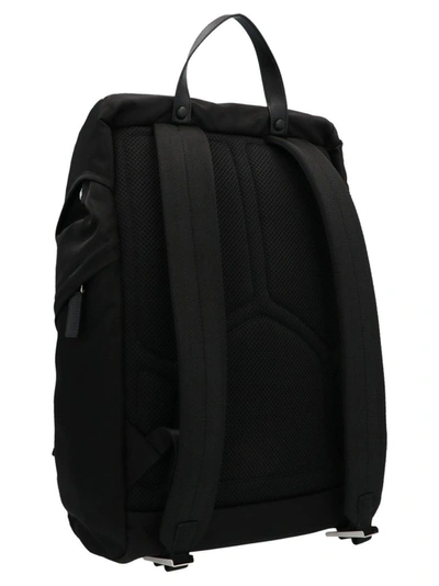 Shop Prada Men's Black Nylon Backpack