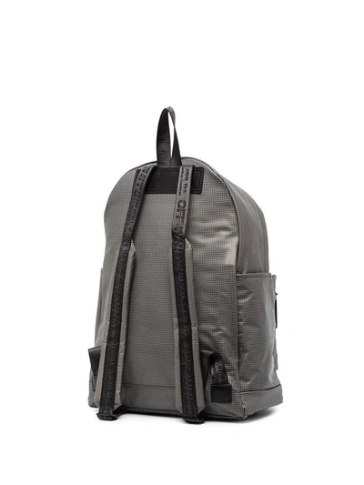 Shop Off-white Grey Backpack
