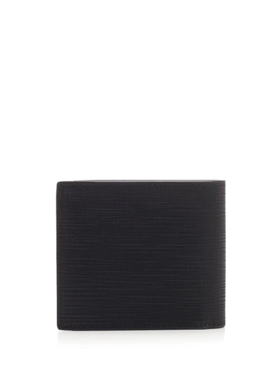 Shop Ermenegildo Zegna Men's Black Leather Wallet
