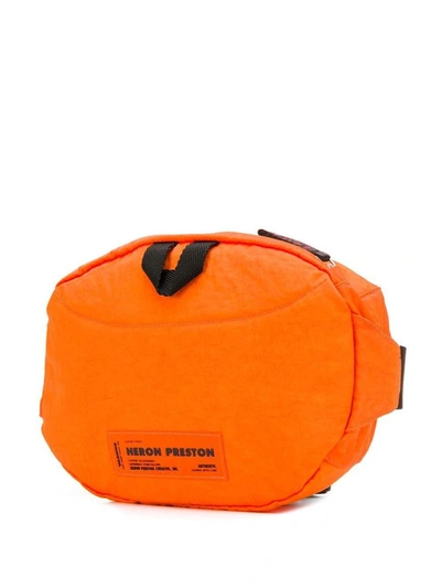 Shop Heron Preston Men's Orange Polyamide Belt Bag