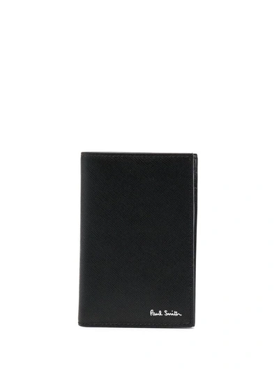 Shop Paul Smith Men's Black Leather Wallet