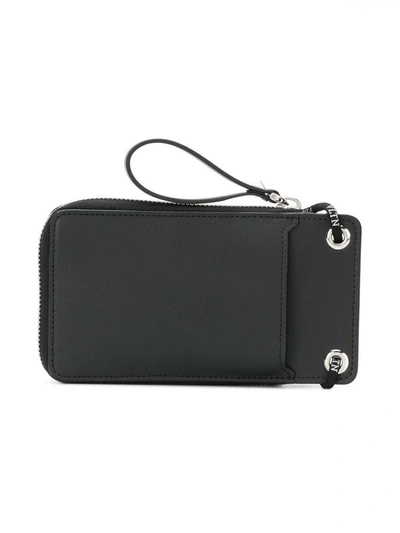 Shop Valentino Men's Black Leather Wallet