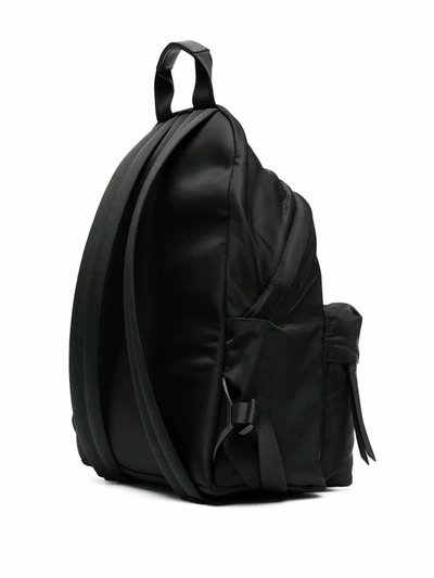 Shop Palm Angels Men's Black Polyester Backpack