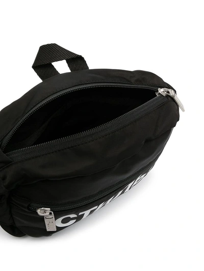 Shop Heron Preston Men's Black Polyamide Belt Bag