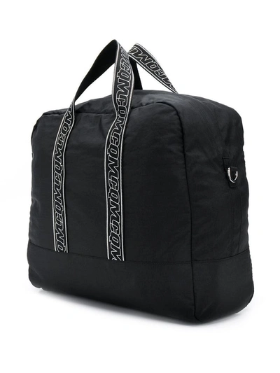 Shop Mcq By Alexander Mcqueen Men's Black Polyamide Travel Bag