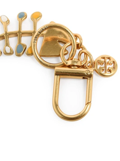 Shop Tory Burch Women's Gold Metal Key Chain