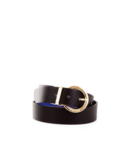 Shop Guess Women's Black Leather Belt