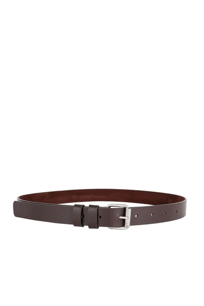 Shop Aspesi Women's Brown Leather Belt