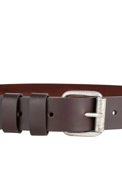 Shop Aspesi Women's Brown Leather Belt