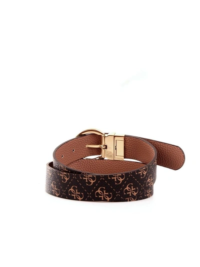 Shop Guess Women's Brown Leather Belt