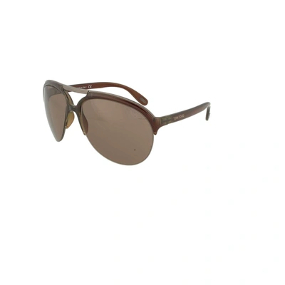 Shop Tom Ford Women's Brown Metal Sunglasses