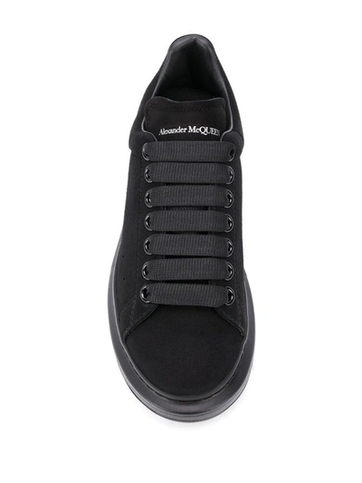 Shop Alexander Mcqueen Black Sneakers