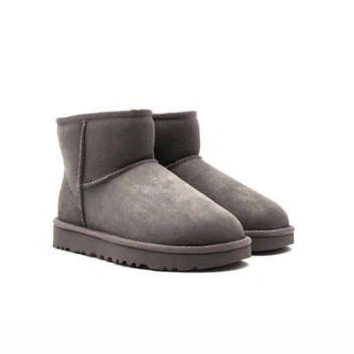 Shop Ugg Women's Grey Suede Ankle Boots