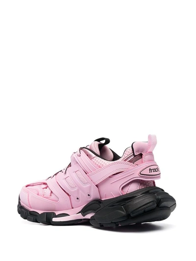 Shop Balenciaga Women's Pink Polyester Sneakers In Fuchsia