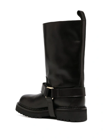 Shop Moschino Women's Black Ankle Boots