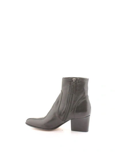Shop Pomme D'or Women's Black Leather Ankle Boots