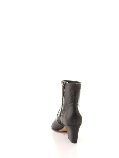Shop Pomme D'or Women's Black Leather Ankle Boots