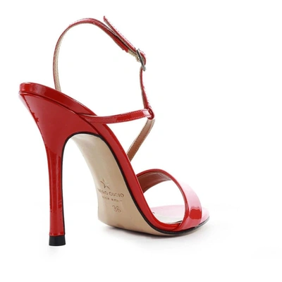 Shop Marc Ellis Women's Red Patent Leather Sandals