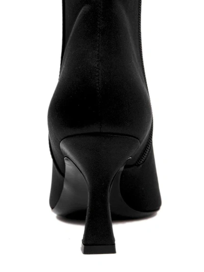 Shop Aldo Castagna Women's Black Leather Ankle Boots