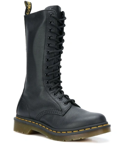 Shop Dr. Martens' Dr. Martens Women's Black Leather Boots