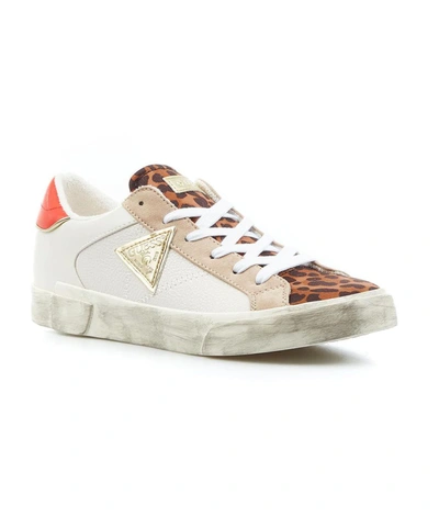 Shop Guess Women's White Other Materials Sneakers