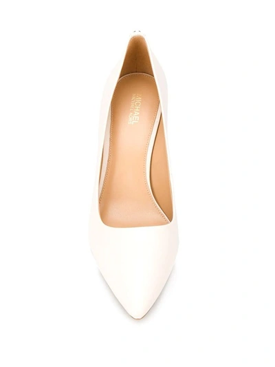 Shop Michael Kors Women's Beige Leather Pumps