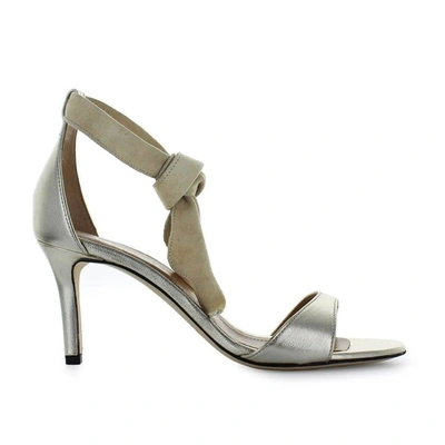 Shop Marc Ellis Women's Silver Leather Sandals
