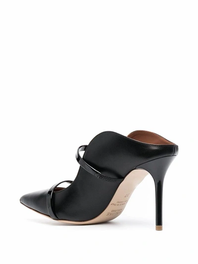 Shop Malone Souliers Women's Black Leather Heels