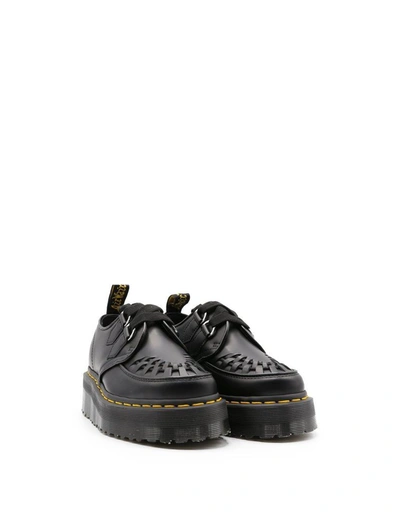 Shop Dr. Martens' Dr. Martens Women's Black Leather Lace-up Shoes