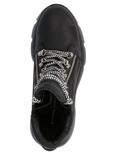 Shop Giuseppe Zanotti Design Women's Black Ankle Boots