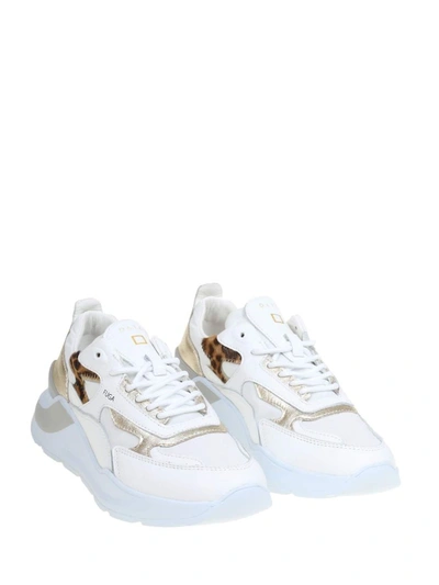 Shop D.a.t.e. Women's White Leather Sneakers