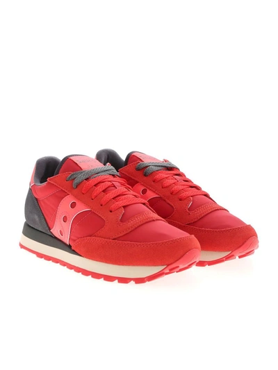 Shop Saucony Women's Red Polyester Sneakers