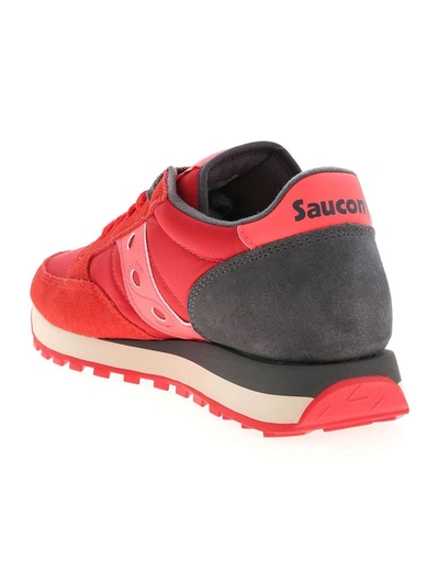 Shop Saucony Women's Red Polyester Sneakers