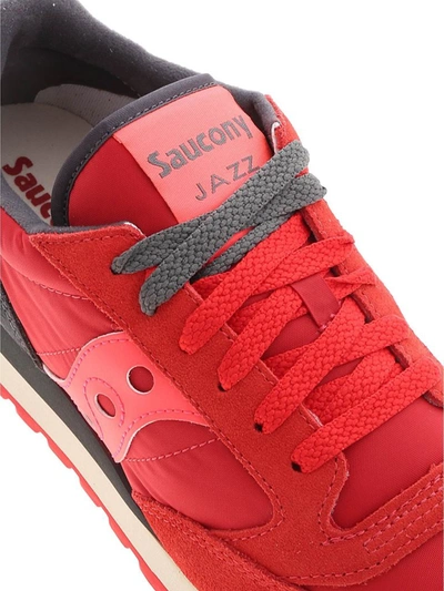 Shop Saucony Women's Red Polyester Sneakers