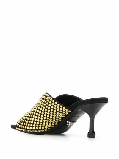 Shop Prada Women's Yellow Leather Sandals