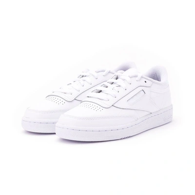 Shop Reebok Women's White Leather Sneakers