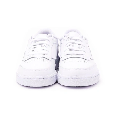 Shop Reebok Women's White Leather Sneakers