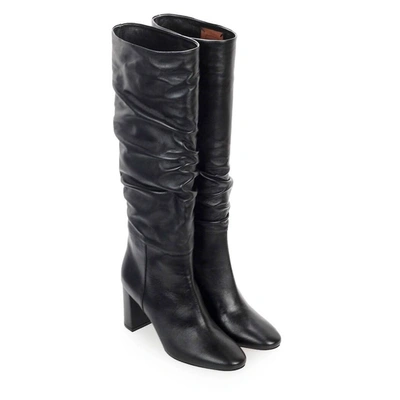 Shop L'autre Chose Women's Black Leather Boots