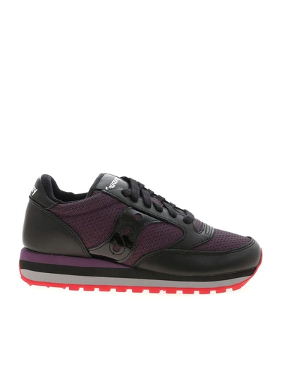 Shop Saucony Women's Black Polyester Sneakers