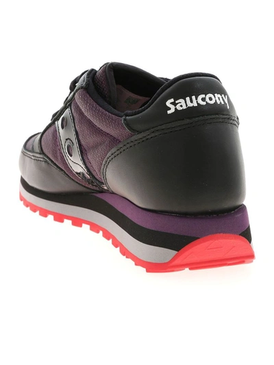 Shop Saucony Women's Black Polyester Sneakers