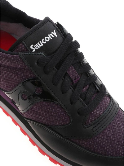 Shop Saucony Women's Black Polyester Sneakers