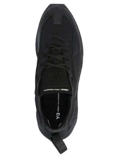 Shop Adidas Y-3 Yohji Yamamoto Men's Black Polyamide Sneakers